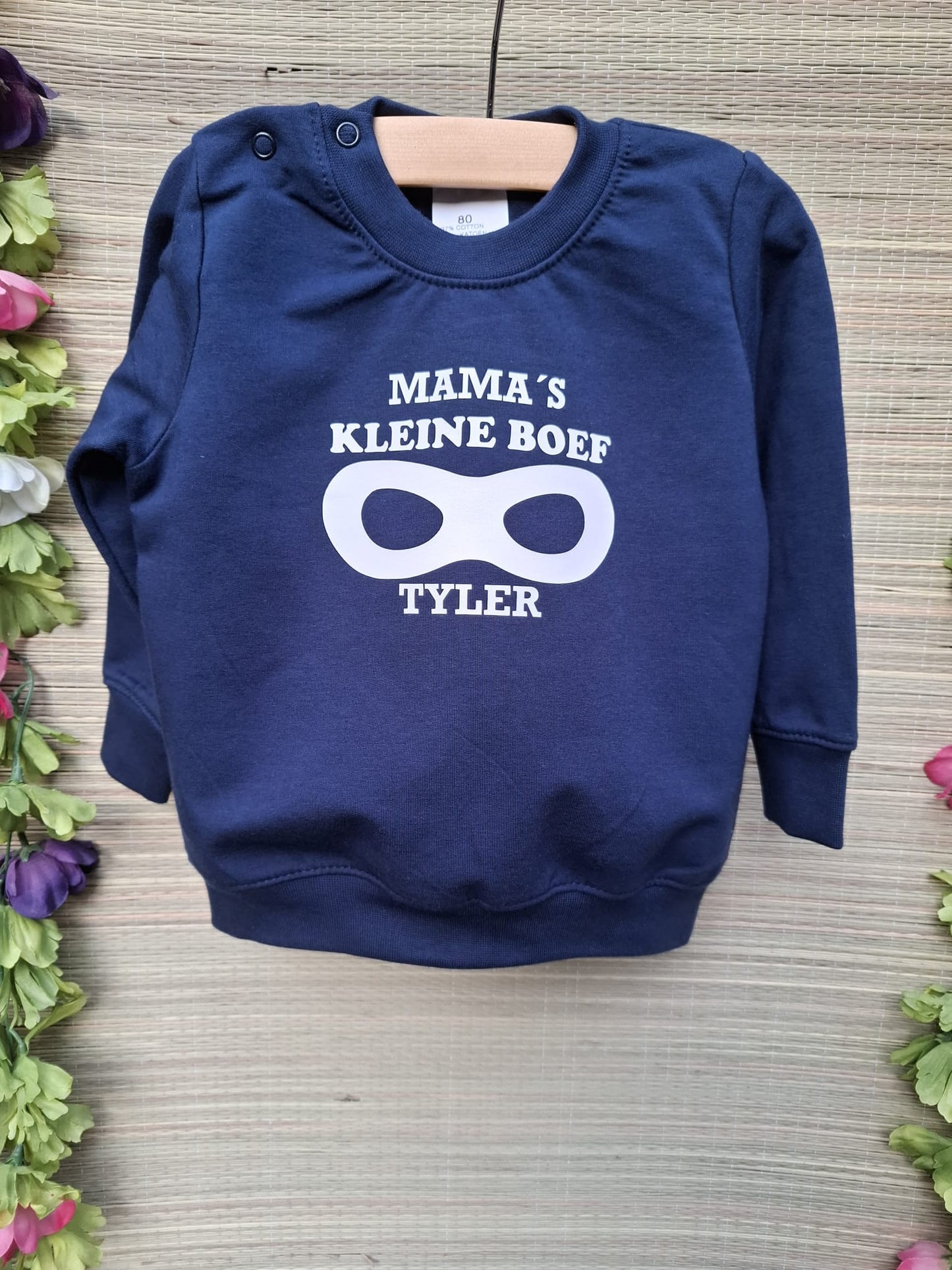 Kindersweater | Kleine Boef | Met naam