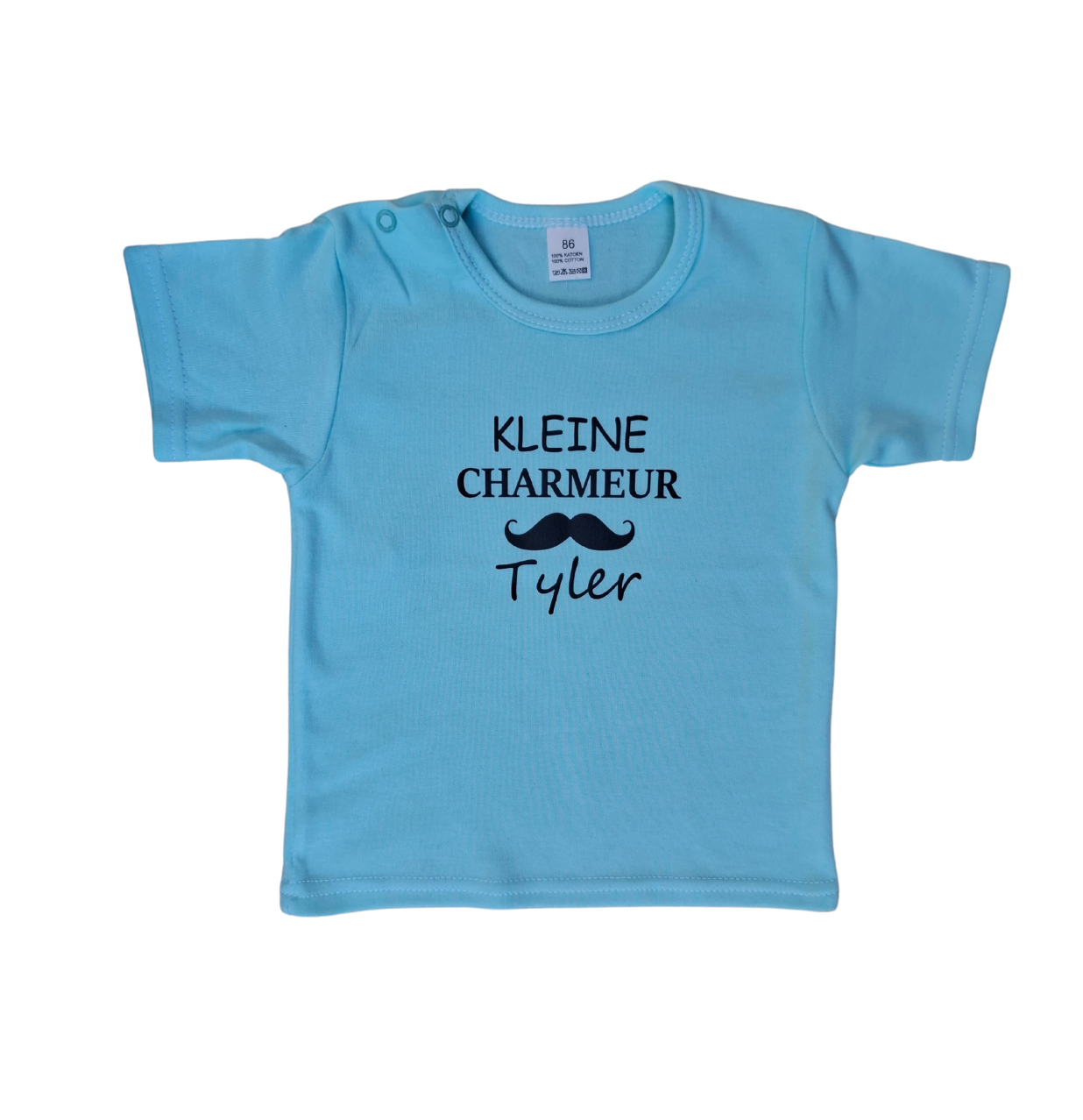 Kindershirt | Charmeur | Met naam