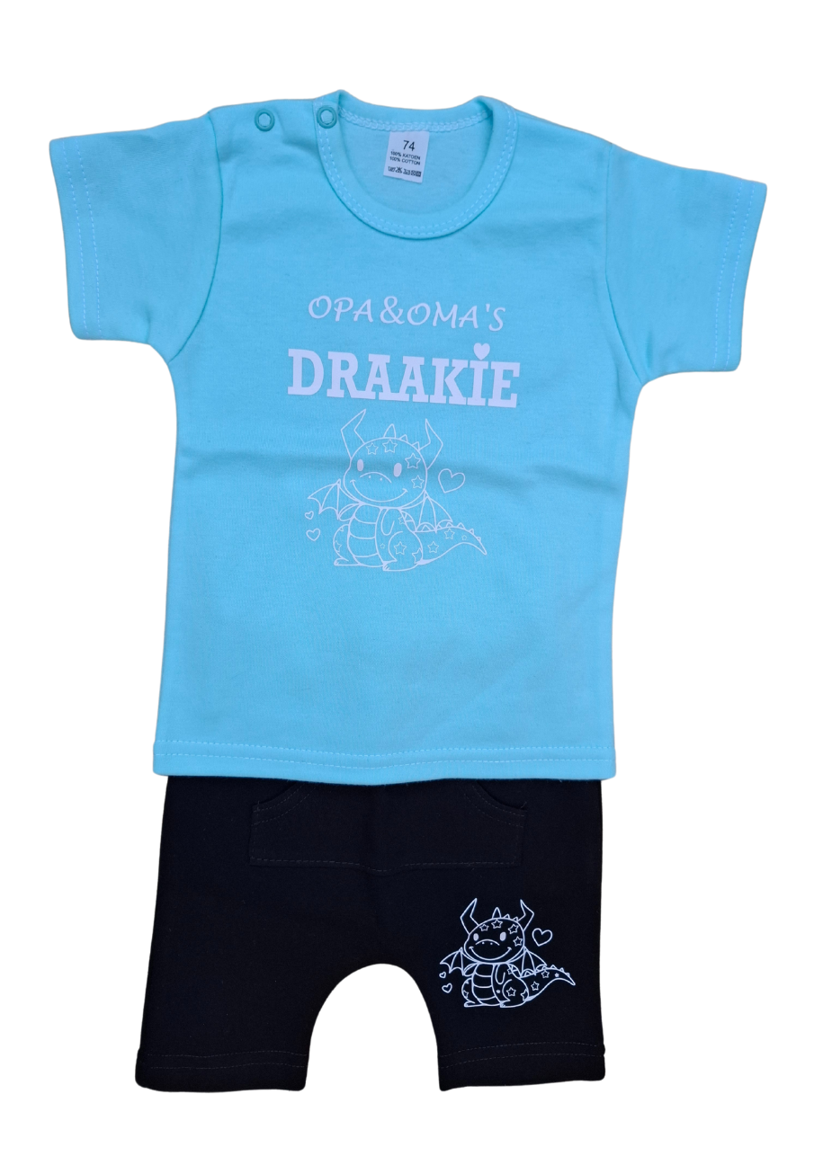 Baby outfit | Opa & Oma’s Draakie Shirt | 2-delig set
