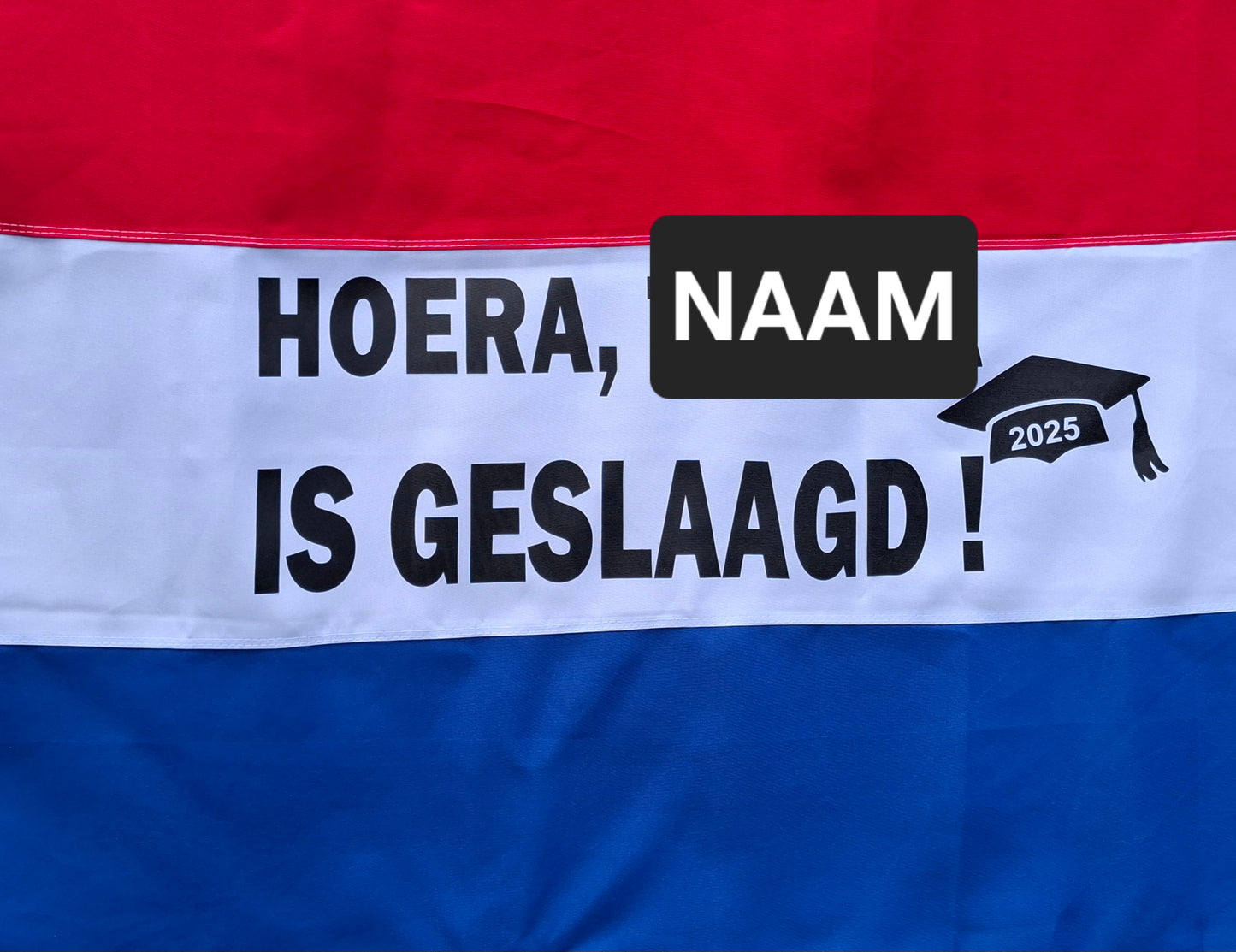 Vlag | Hoera Geslaagd!