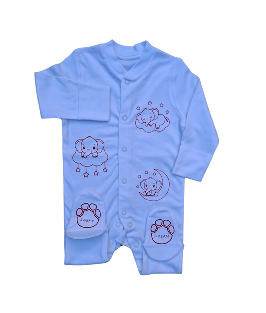 Babypyjama | Olifant | Gepersonaliseerd