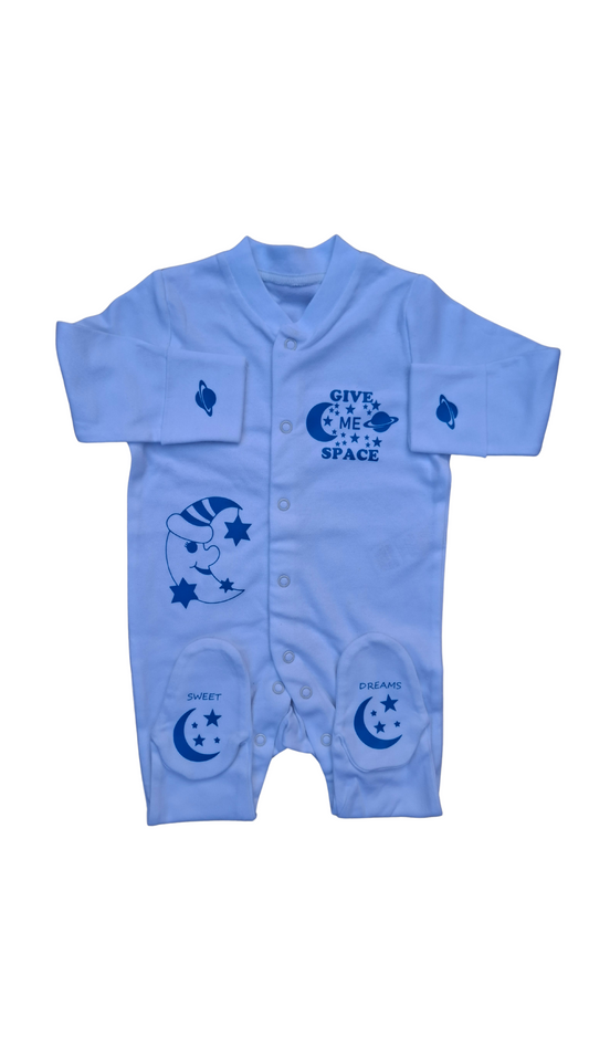 Babypyjama | Give Me Space | Gepersonaliseerd