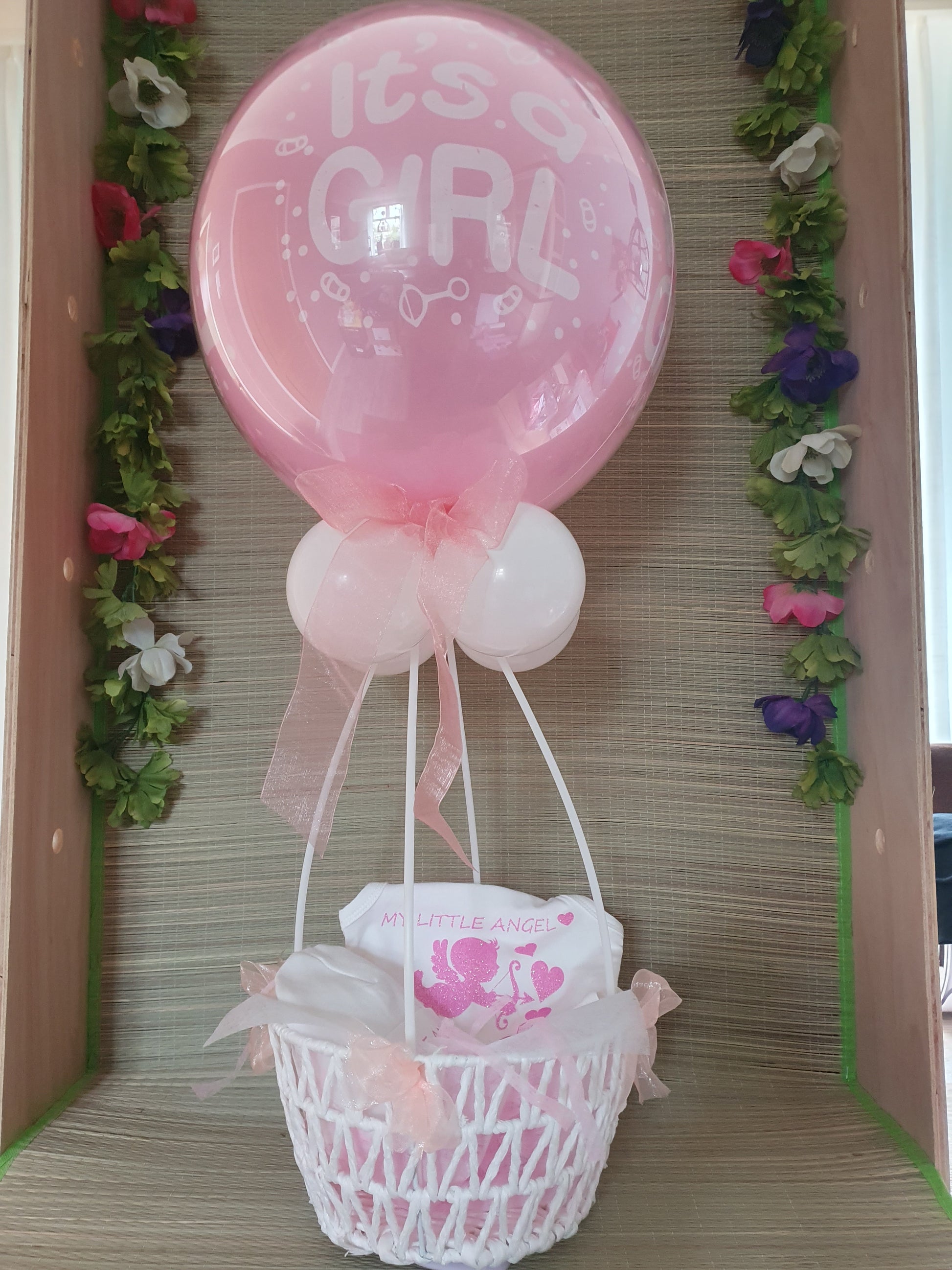 Onze balloncadeau is een ware hit en een absolute musthave voor elke babyshower of als kraamcadeau.