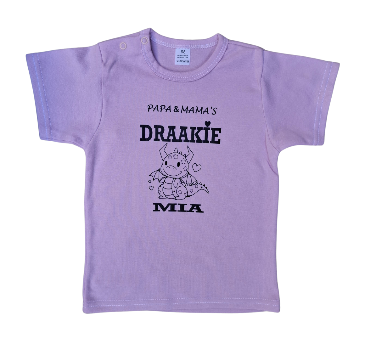 Kindershirt | Papa & Mama’s draakie