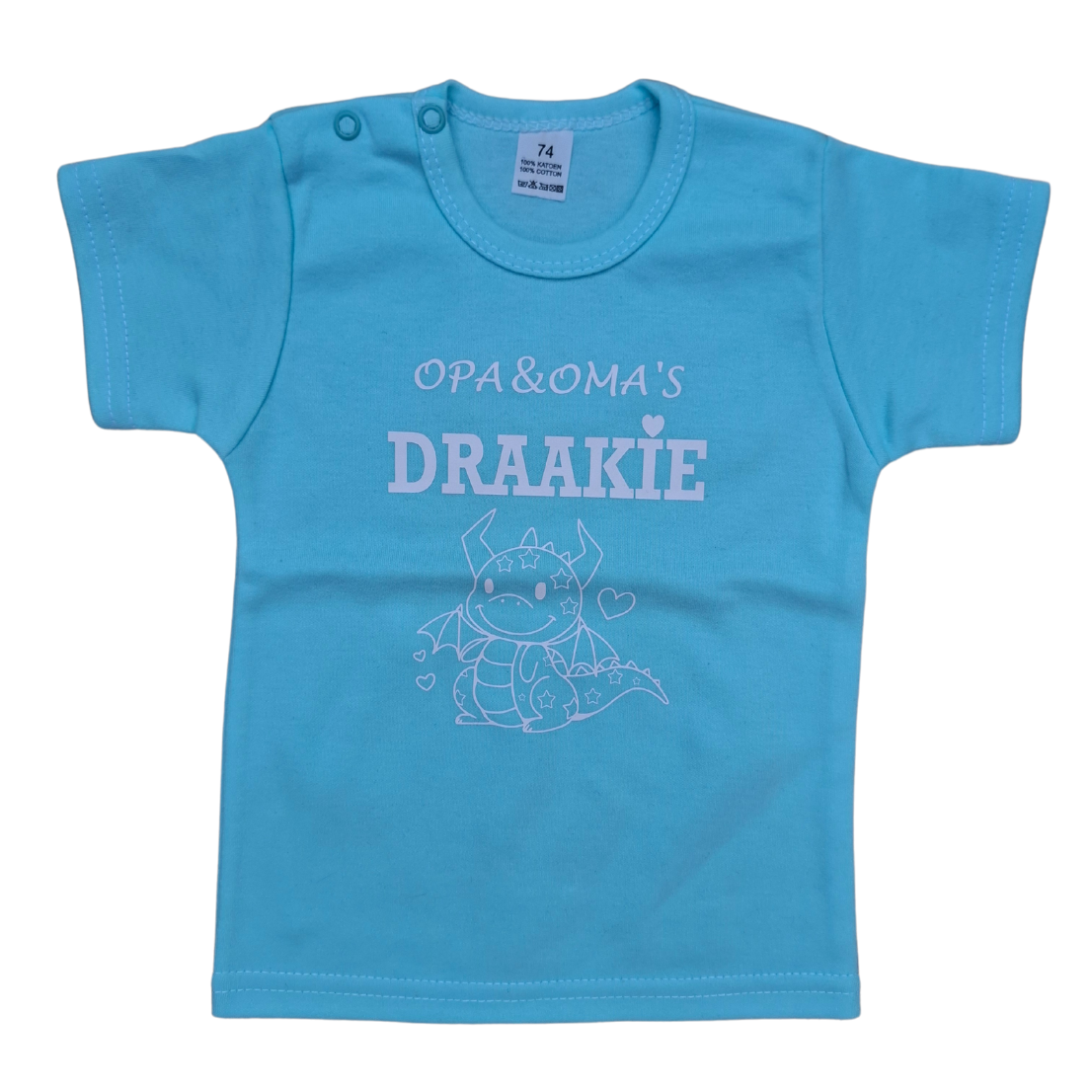 Baby outfit | Opa & Oma’s Draakie Broek | 2-delig set